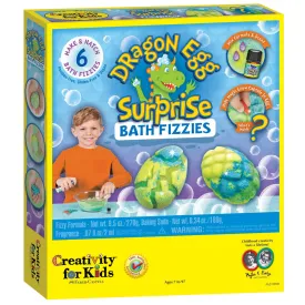 Creativity for Kids Dragon Egg Surprise Bath Fizzies