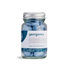 Georganics Natural Mouthwash Tablets - English Peppermint