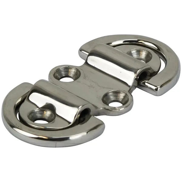 316 Stainless Steel Folding Pad Eye - Cast