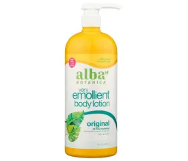 Alba Botanica - Emollient Body Lotion, 32 Oz - Pack of 1