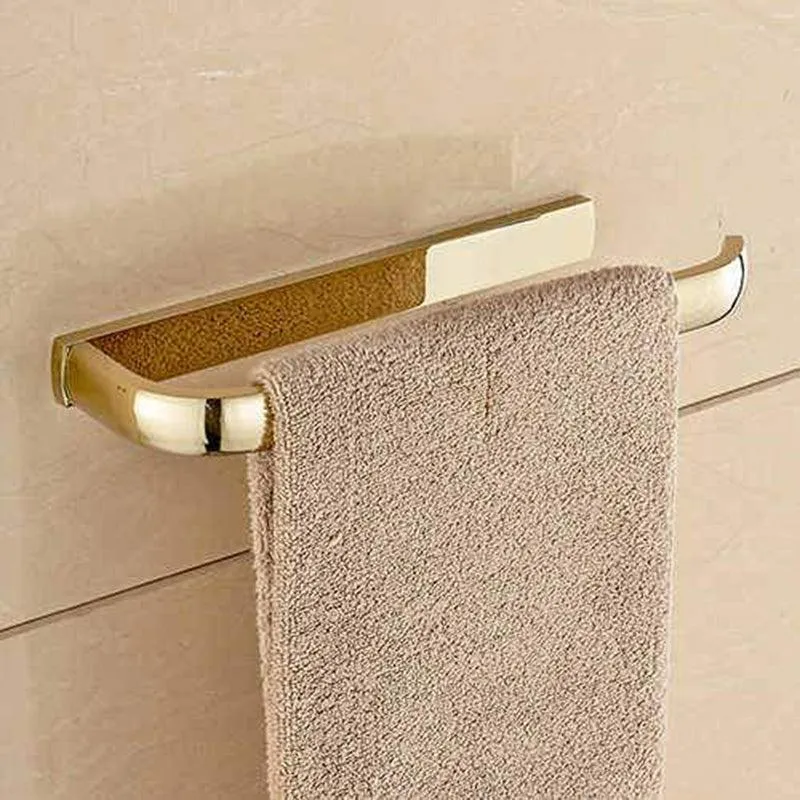 Antique Brass Lavatory Towel Rack Bathroom Accessory