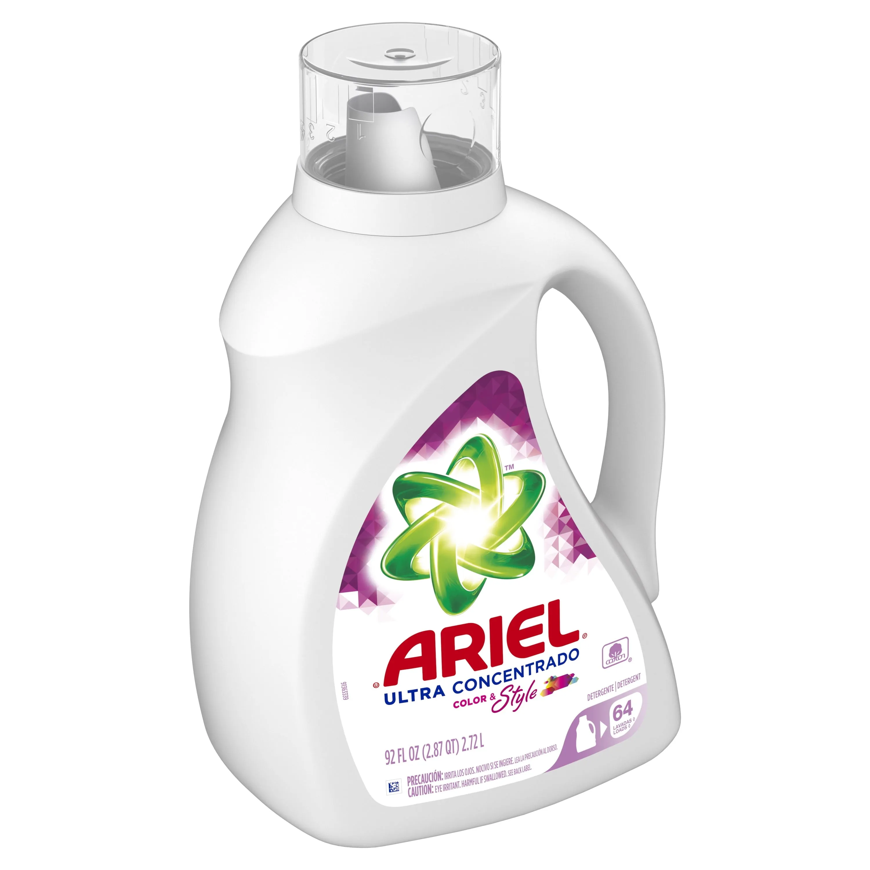 Ariel Ultra Concentrated Liquid Laundry Detergent, 92 fl oz, 64 Loads