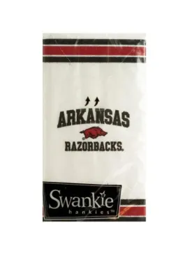 Arkansas Razorbacks Pocket Tissues (Available in a pack of 24)