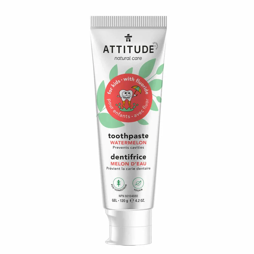 Attitude Toothpaste with Fluoride for Children - Assorted Flavours