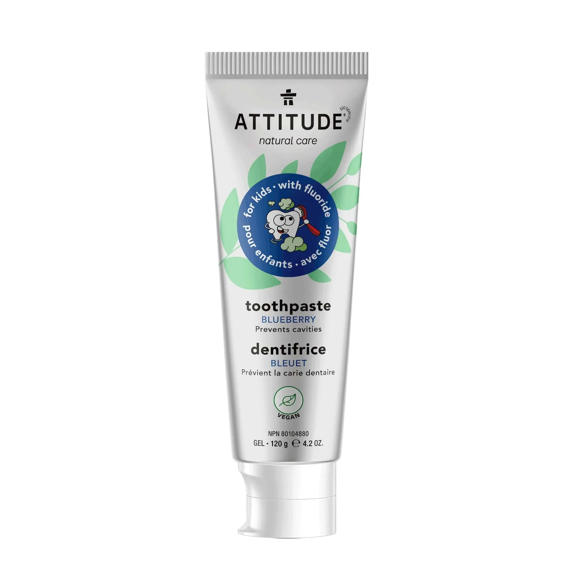 Attitude Toothpaste with Fluoride for Children - Assorted Flavours