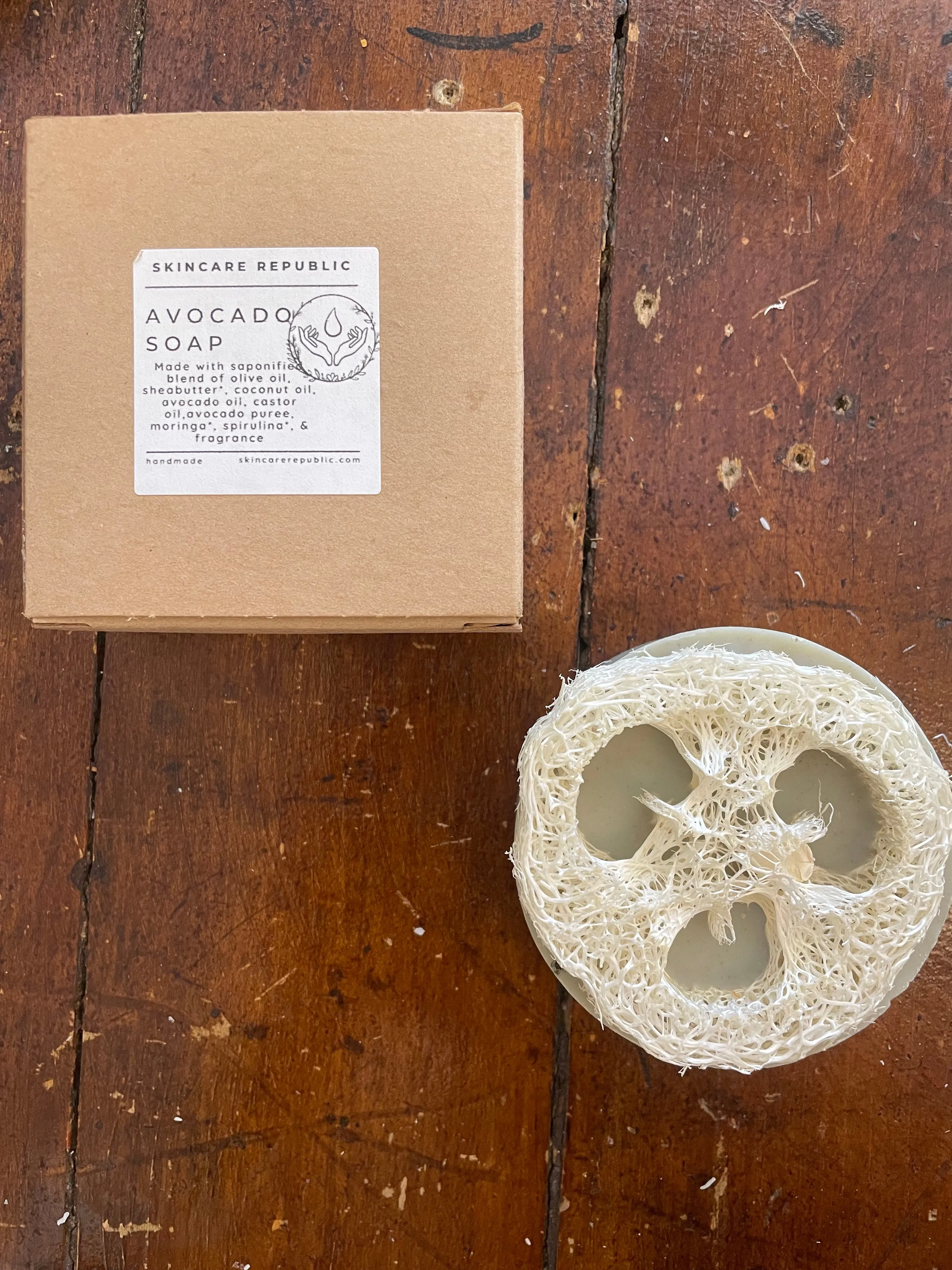 Avocado Organic Loofah Soap