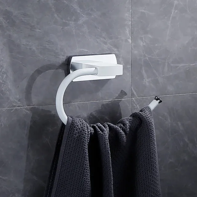 Bathroom Accessory Wall Hook Towel Hanger Bathroom Organizer