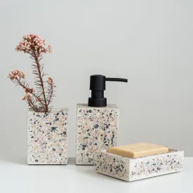 Bella Terrazzo Bathroom Accessory Set