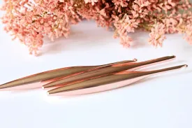 Blush Streamline Metal Crochet Hooks