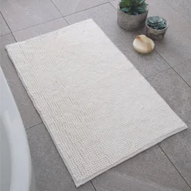 Catherine Lansfield Cream 1200Gsm Bobble Bath Mat