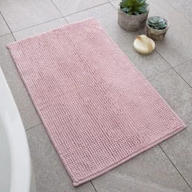 Catherine Lansfield Pink 1200Gsm Bobble Bath Mat