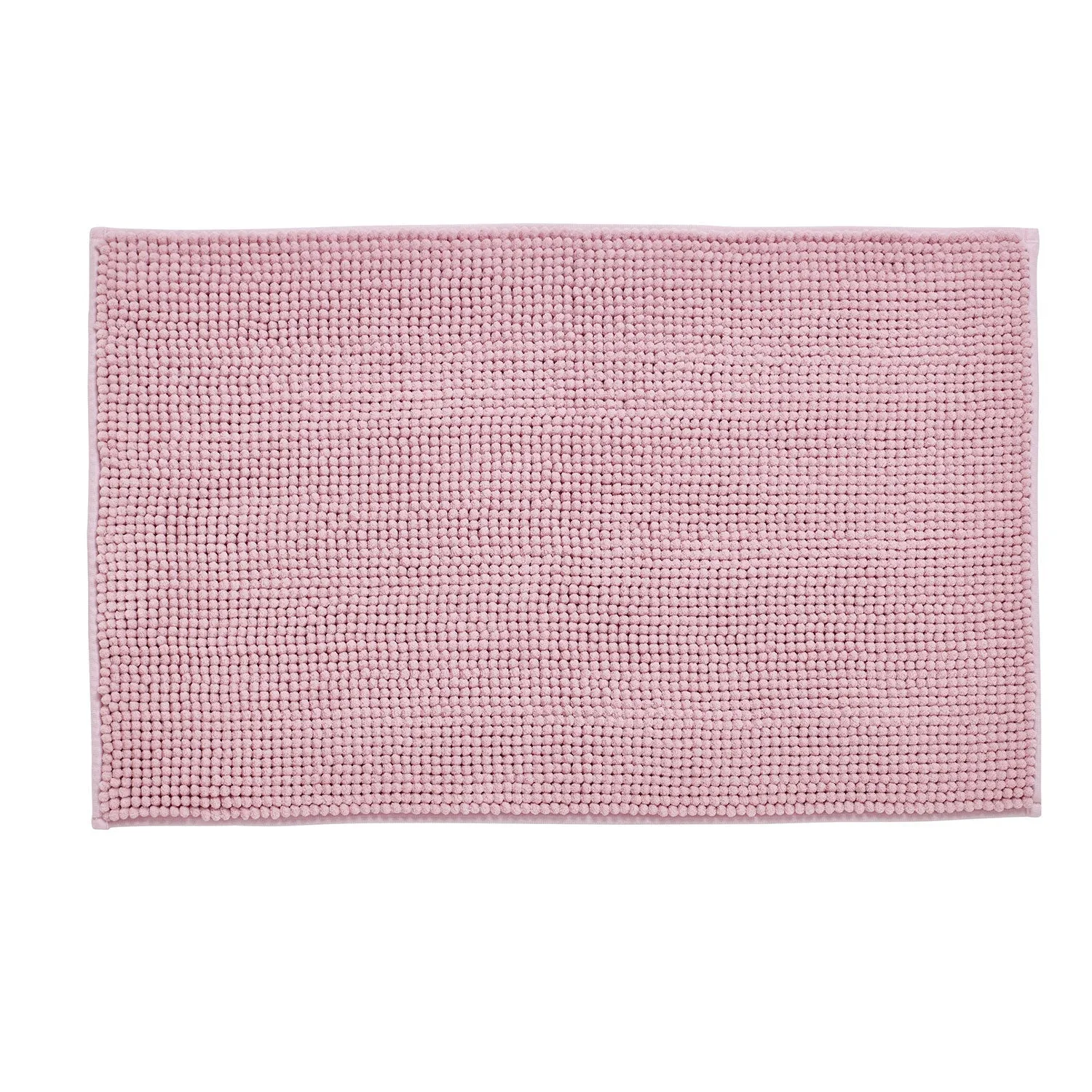 Catherine Lansfield Pink 1200Gsm Bobble Bath Mat