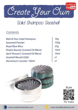 Create Your Own - Solid Shampoo Seashell