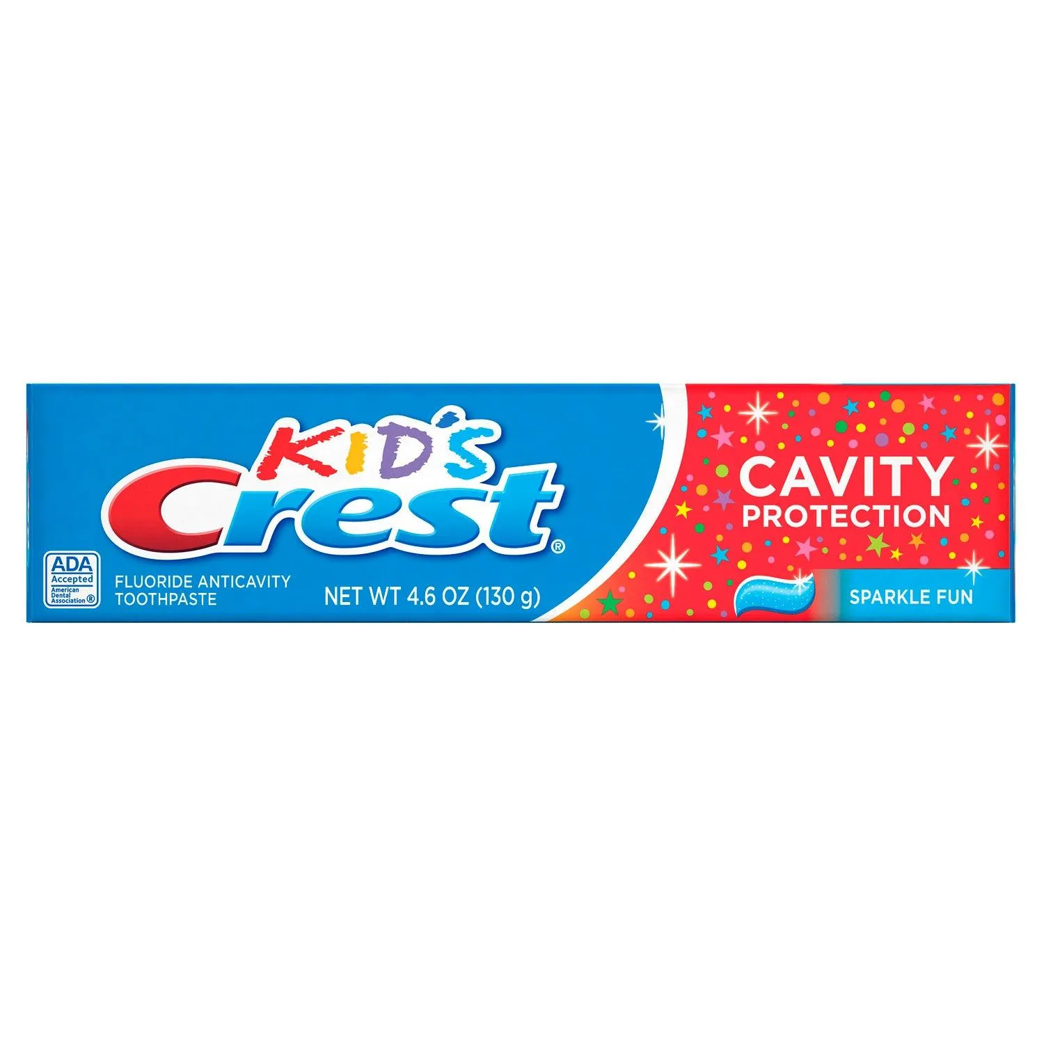 Crest Kids Toothpaste, Sparkle Fun - 5 pack -4.6 Oz