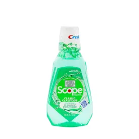 Crest Scope Classic Original Mint Mouthwash 250ml