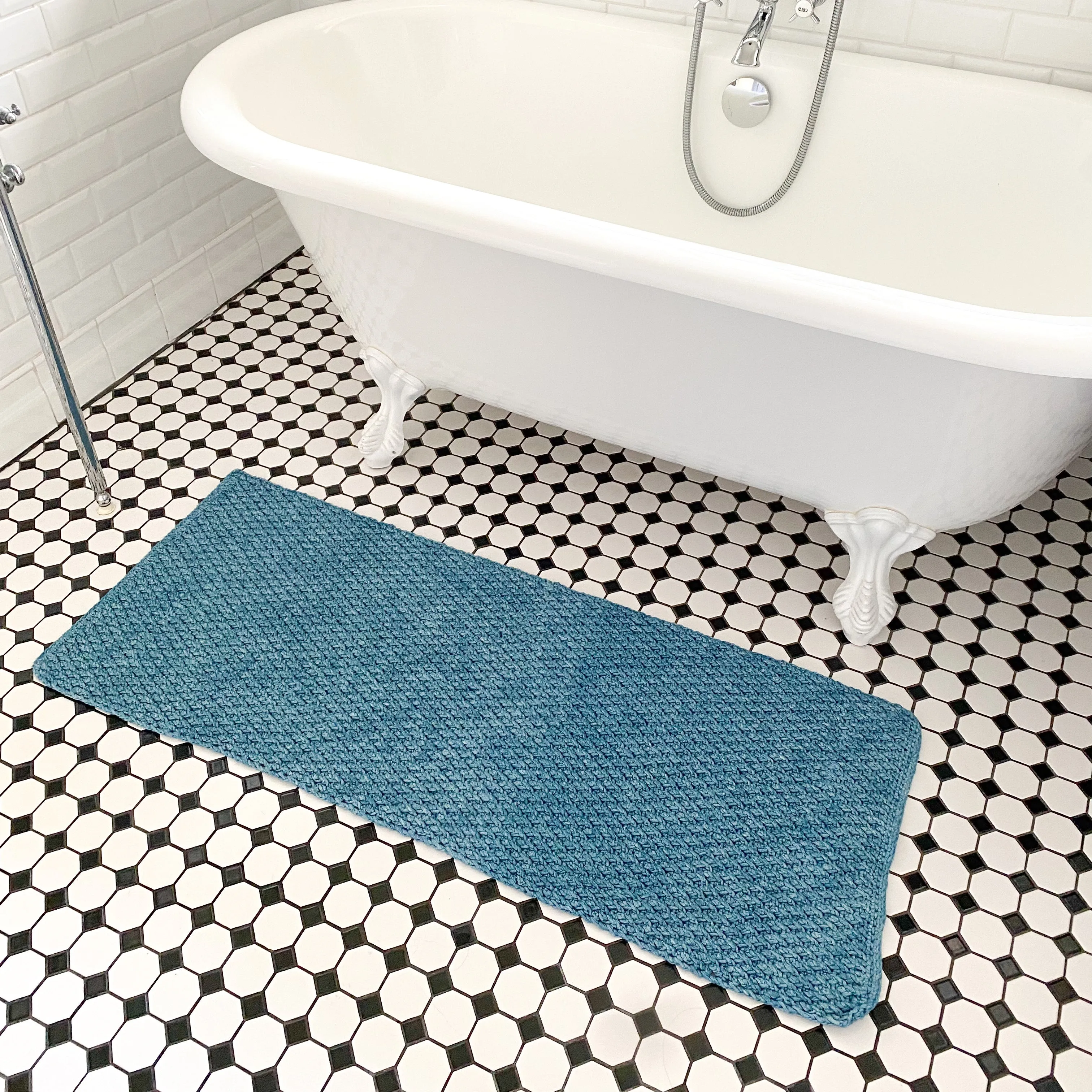 Crocheted Bath Mat