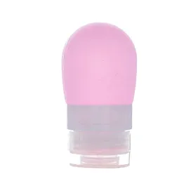 Empty Silicone Portable Travel Packing Press Bottle