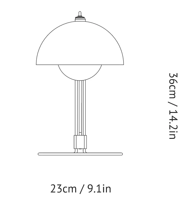 Flowerpot Table Lamp VP4