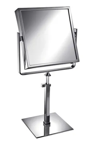 Free Standing Extensible Square Double Face Mirror