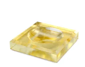 Gold Leaf Soap Dish