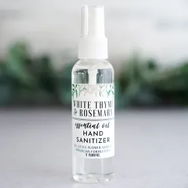 Hand Sanitizer White Thyme & Rosemary