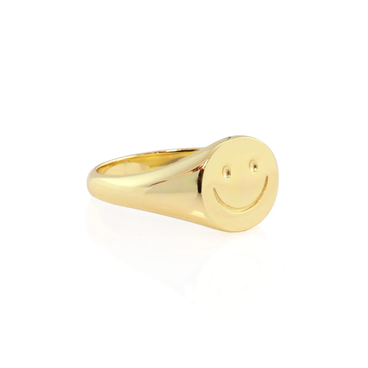 Happy Signet Ring