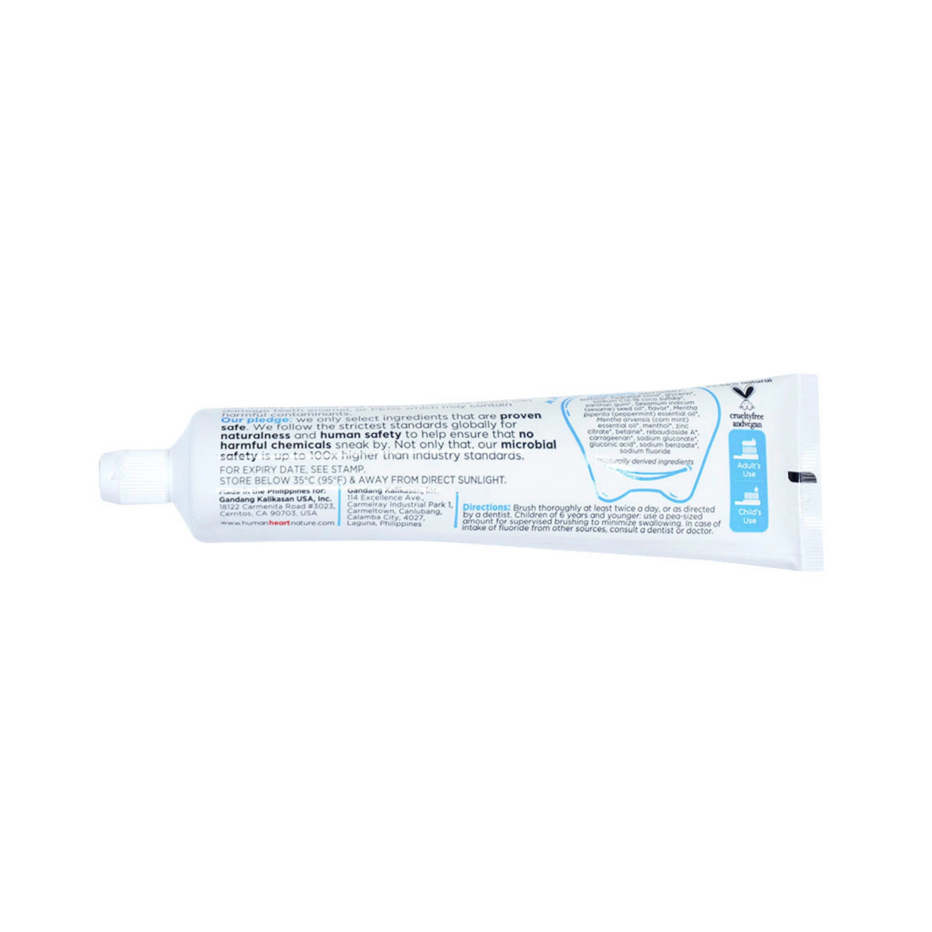 Human Nature Natural Gel Toothpaste 200g - Extra Fresh