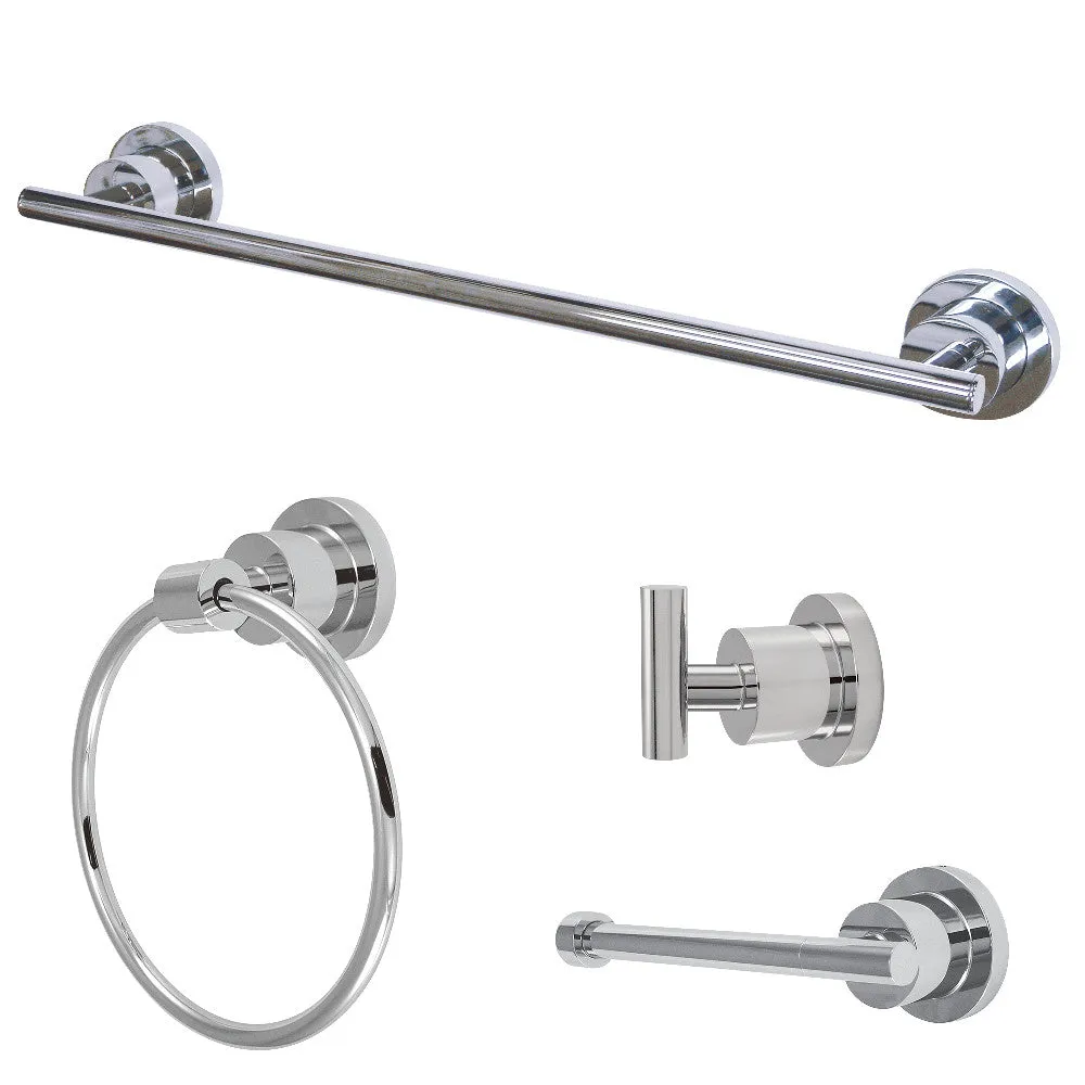 Kingston Brass 4-Piece Bathroom Accessories Set