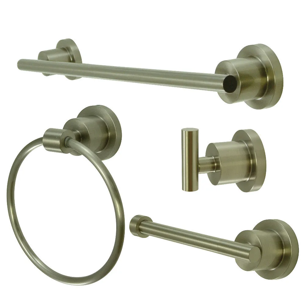 Kingston Brass 4-Piece Bathroom Accessories Set