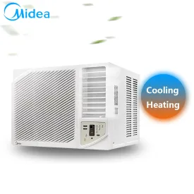 Midea 2.6kW Air Conditioner Window Box , Cooling and Heating and Dehumidifying 3 IN 1 With Sleep Model Remote Control-K