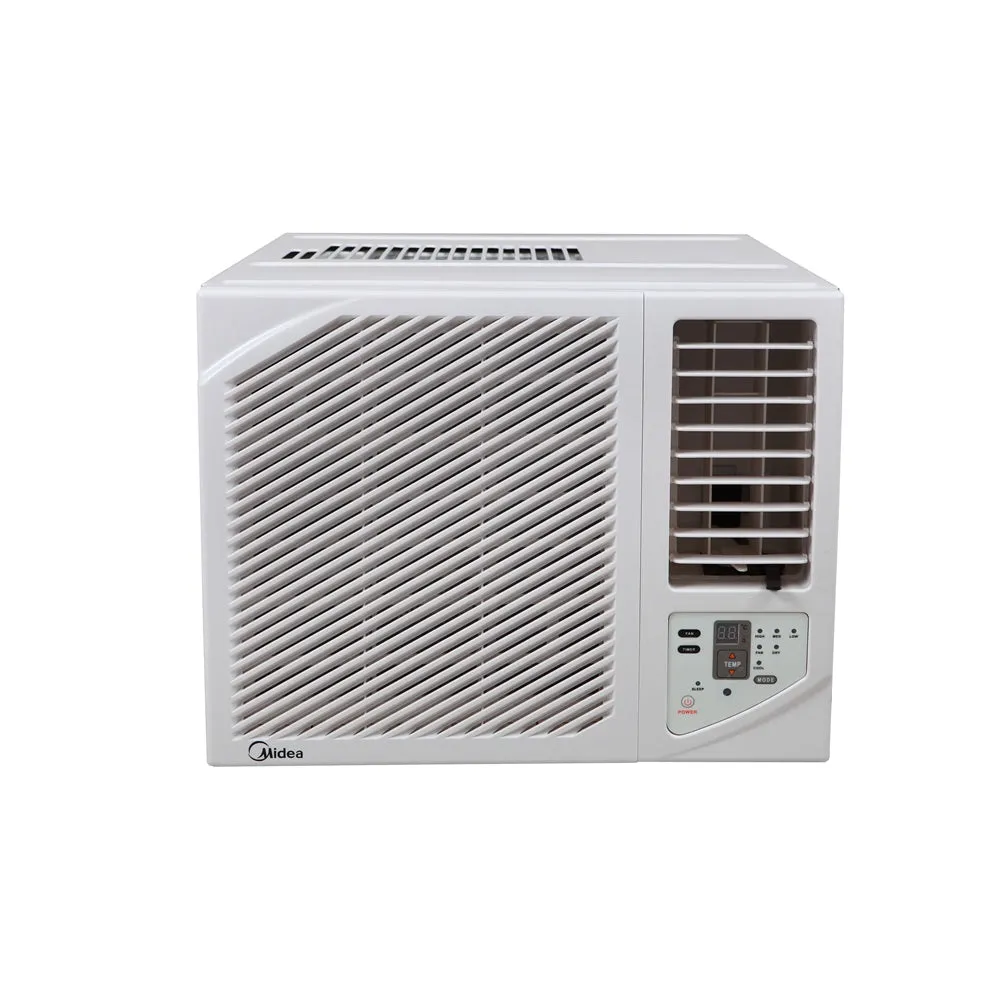 Midea 2.6kW Air Conditioner Window Box , Cooling and Heating and Dehumidifying 3 IN 1 With Sleep Model Remote Control-K