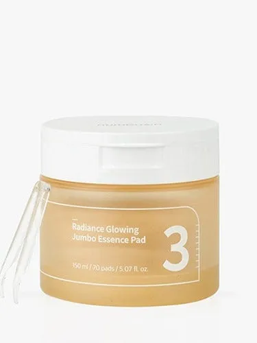 Numbuzin No.3 Radiance Glowing Jumbo Essence Pad