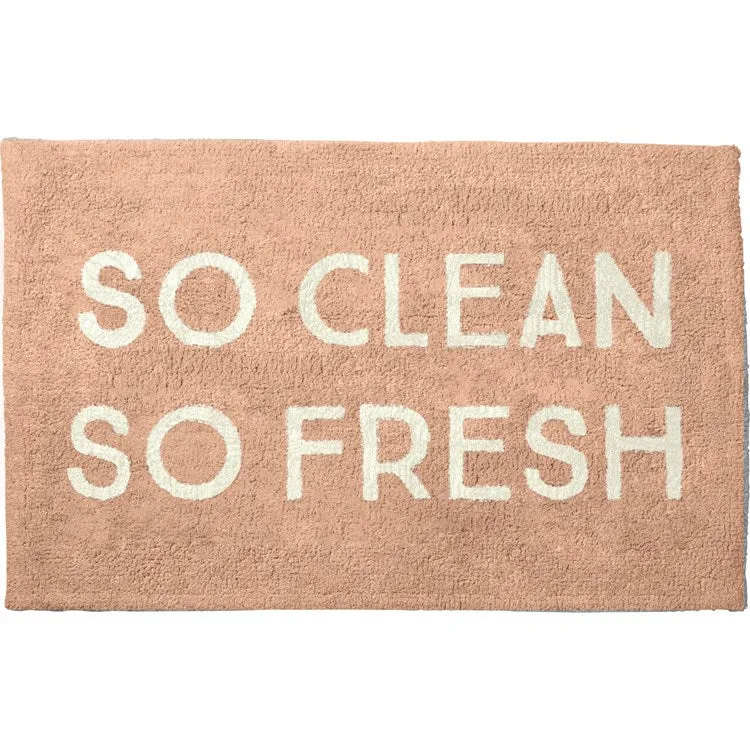 'So Fresh So Clean' Bath Rug