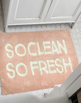 'So Fresh So Clean' Bath Rug