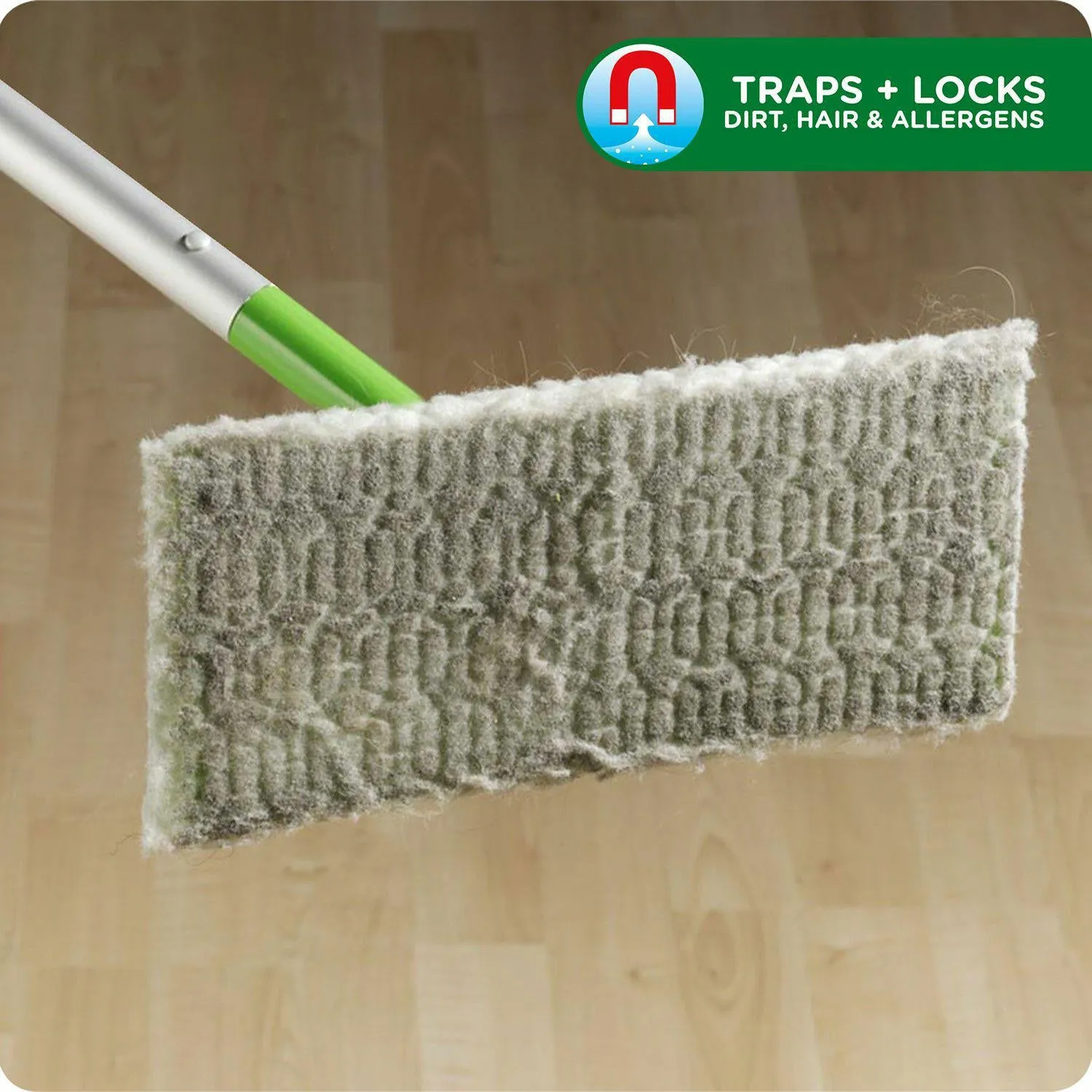 Swiffer Sweeper Dry and Wet Sweeping Kit- 1 sweeper/14 dry cloths/6 wet cloths -- Clearance