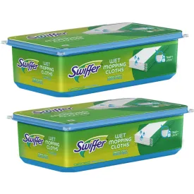 Swiffer Sweeper Wet Mopping Cloths With Fresh Scent- 2 X 30 Refills