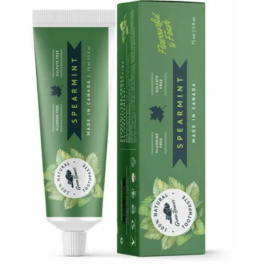 The Green Beaver Company Spearmint Toothpaste