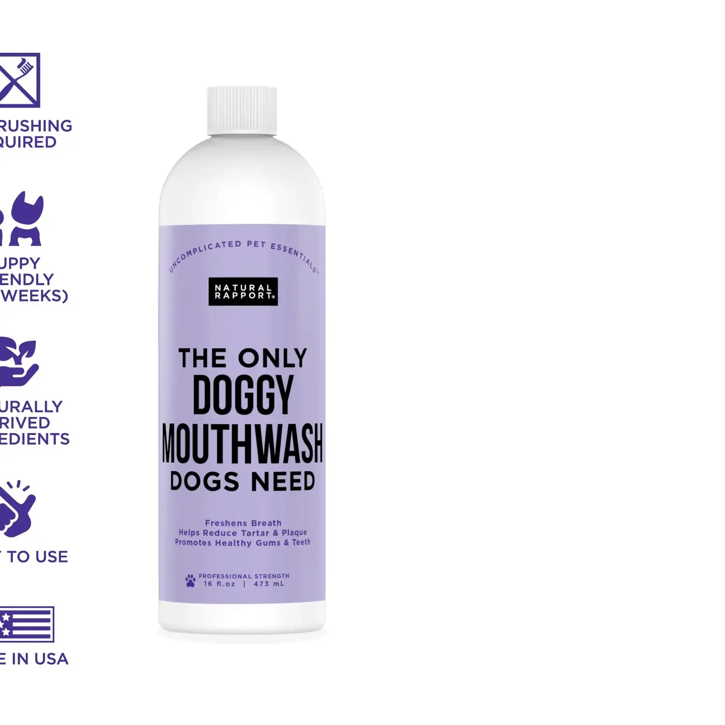 The Only Doggy Mouthwash Dogs Need